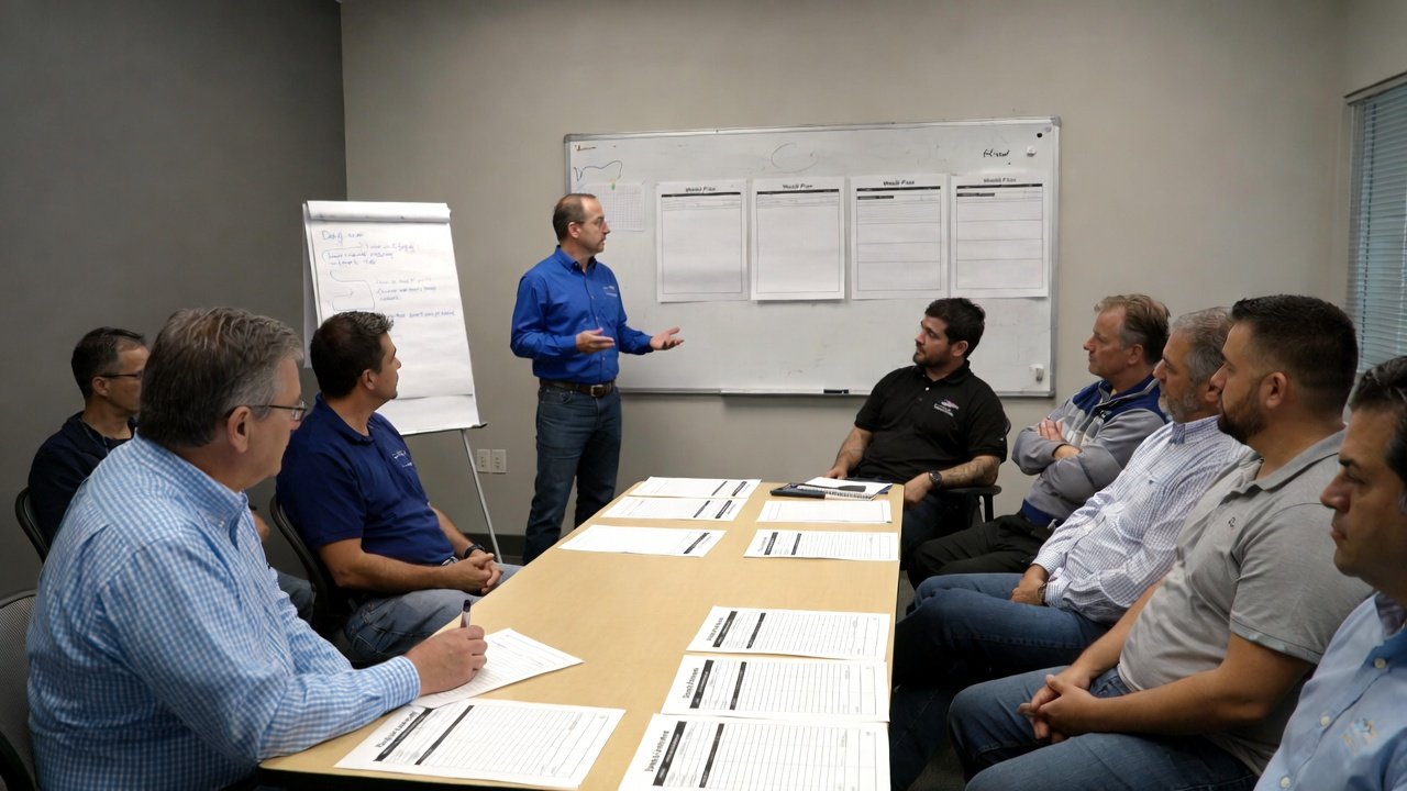 Building a Weekly Work Plan Construction Process from Scratch