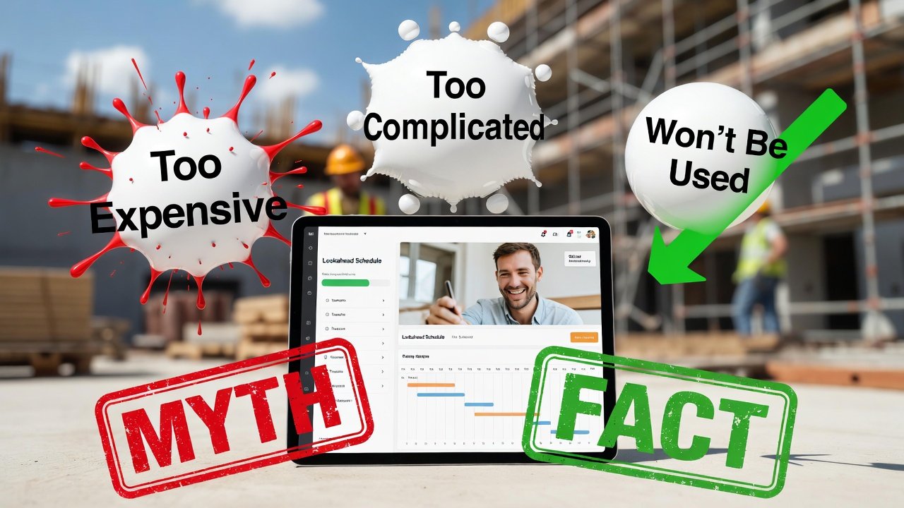 Common Misconceptions About Lookahead Schedule Software