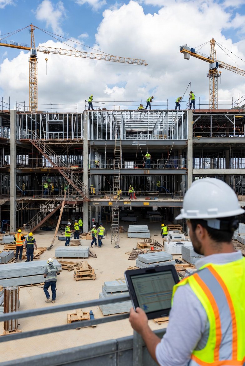 Commercial project scheduling