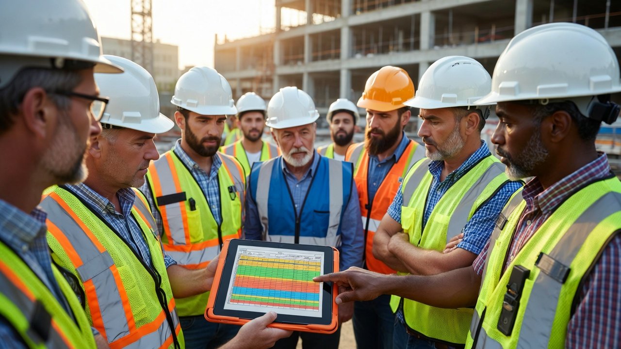 Team communication through scheduling software