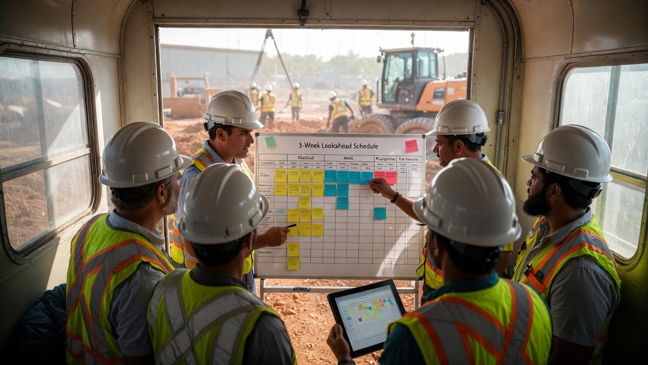 How 3 Week Lookahead Schedules Improve Trade Coordination