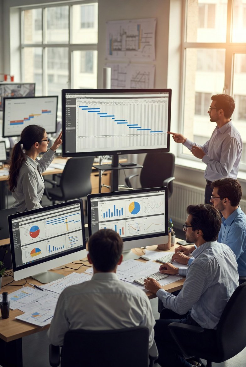 How Construction Lookahead Software Tracks Progress