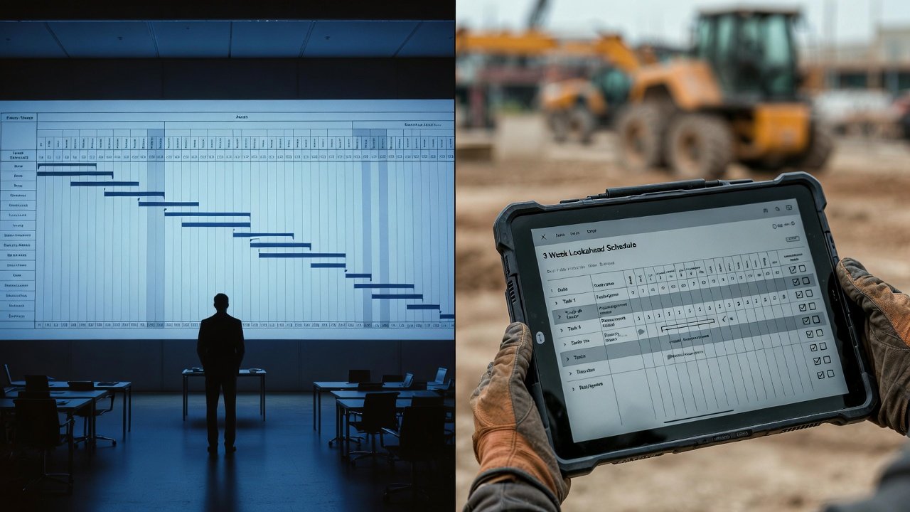 How Lookahead Schedules Differ from Master Schedules