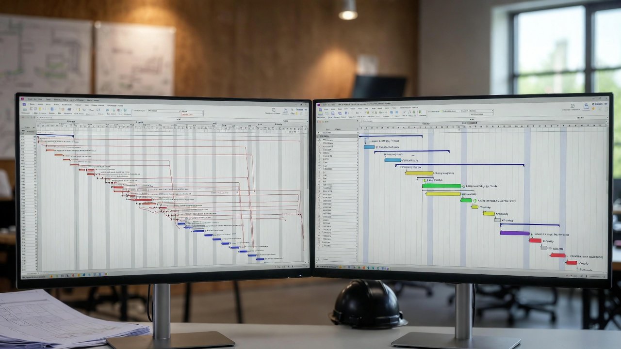 Lookahead Schedules vs Gantt Charts: Key Differences