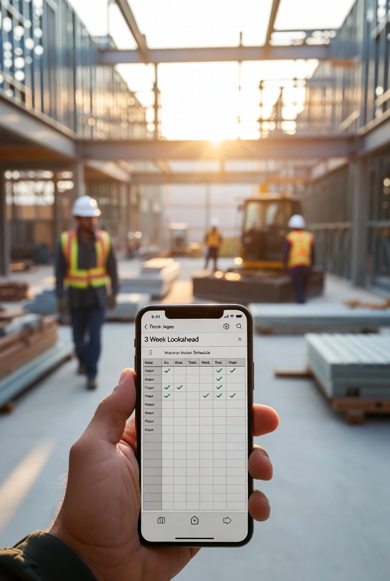 The Psychology of Why Field Workers Trust 3 Week Lookahead Schedules