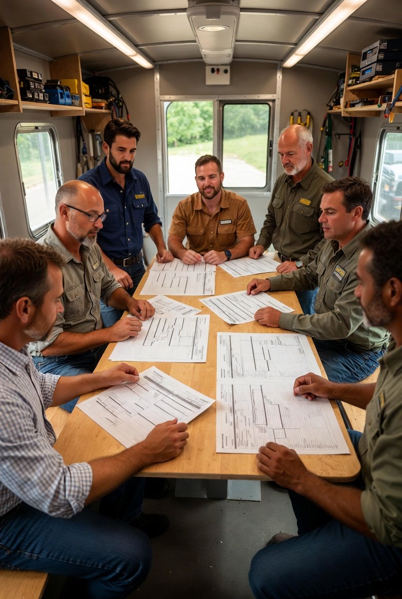 Weekly Work Plan Construction and Subcontractor Coordination