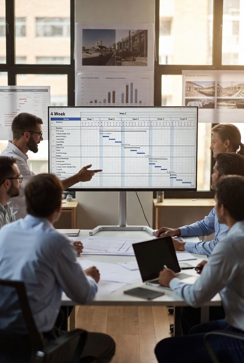 Why 4 Week Lookahead Schedules Work for Tenant Improvements